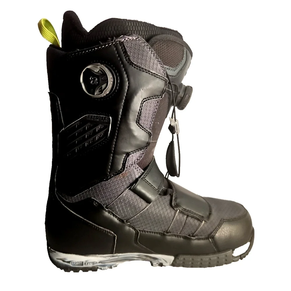 DC Judge 2013 Mens Boots US 10 Black Double Boa Skiing Snowboarding Boots 303452